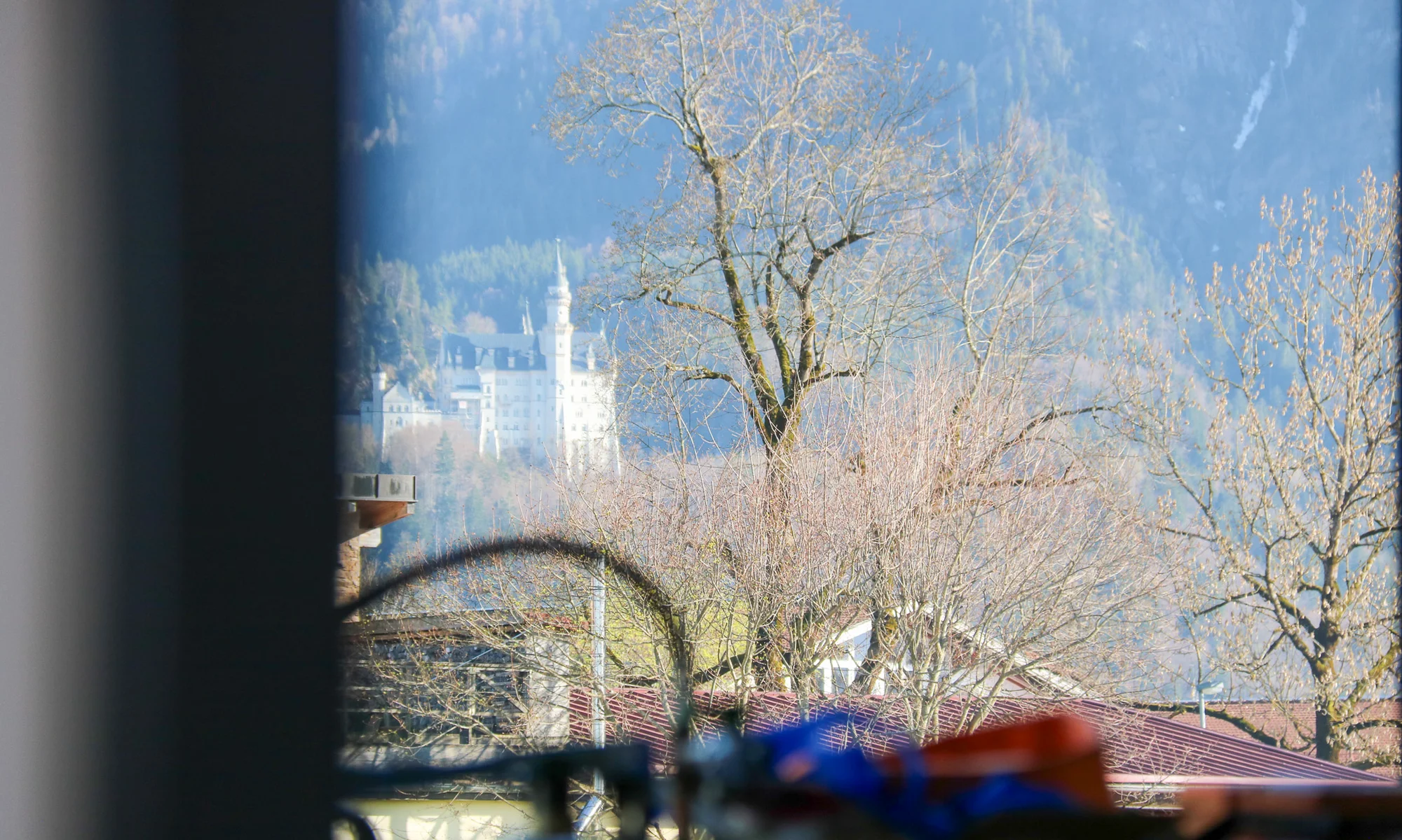 Schloss Neuschwanstein immer im Blick